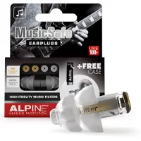 Alpine MusicSafe Earplugs Translucent