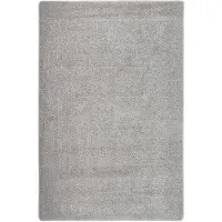 vidaXL Tapis shaggy antidérapant Gris clair 200x290 cm