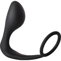 Dream Toys Anaalitappi Penisrenkaalla Musta
