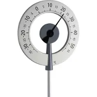 TFA-Dostmann Lollipop, Thermomètre + hygromètre, Gris