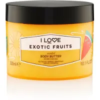 I Love I Love, Signature Collection, Vegan, Hydrating, Exotic Fruits, Body Butter, 330 ml