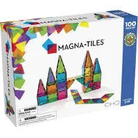 Magna-Tiles Ensemble d'aimants - 100 Parties - - UneTaille - Jouets Magnétiques