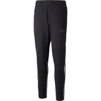 Puma Pantalon de sport 'Team Cup' gris chiné / noir