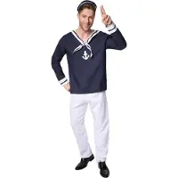 Dressforfun Costume homme marin XL - - déguisement fête - carnaval