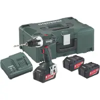 Metabo BS 18 LT SET - Perceuses/visseuses - sans fil - 2 vitesses - Clé de mandrin 13 mm - 60 N-m