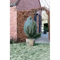 Nature Couverture en polaire d'hiver 70 g/m² Vert 2x2,5 m