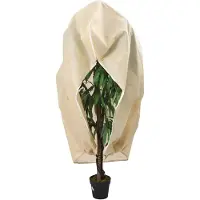 vidaXL Housse de protection pour plantes avec fermeture éclair 70 g/m²