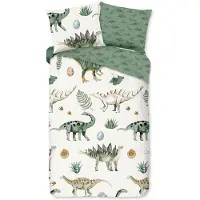 Good Morning Housse de couette "dinosaures" - Multi - (140x200/220 cm) - Coton