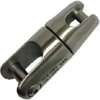 Goldenship Anchor Connector Swivel Argenté 6 / 8 mm