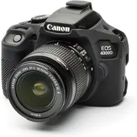 Easycover Étui Pour Appareil Photo Canon 1300D/2000D/4000D Noir