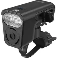 Gaciron V18 Bell Front Light Argenté 200 Lumens