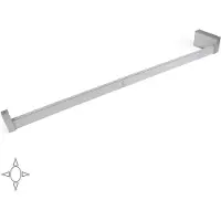 Emuca Cabinet Bar With Led Led Castor Battery Extable And Movement Sensor Argenté