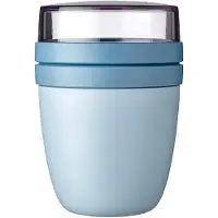 Coppens Ellipse boîte à bento teinte/couleur Nordic Blue, 500 + 200 ml 1 pcs