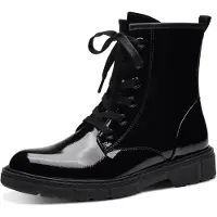 Marco Tozzi Bottines à lacets noir