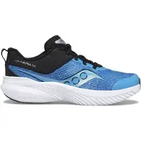 Saucony Kinvara 14 LTT, chaussure de course pour enfant, noire et bleue, taille 36,5