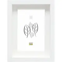 Deknudt Cadre en bois blanc pour encadrer les objets 30x30 S223K1