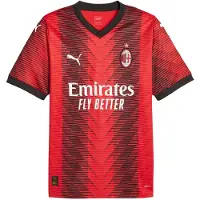 Puma Ac Milan 22/23 Woman Short Sleeve T-shirt Rouge L Femme