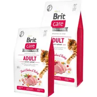 Brit Care Cat Grain-Free Adult Activity Support - Croquettes hypoallergéniques de dinde sans céréales pour les chats actifs - 7 kg