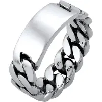 KUZZOI Bague argent