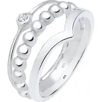 Elli Bague argent / transparent