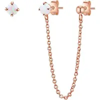 Glanzstücke Boucles d'oreilles or rose