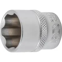 Bgs Douille profil ondul? super lock carr? 10 mm 3/8" taille 19 mm