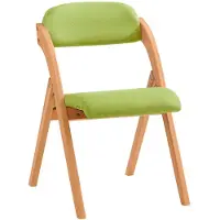 SoBuy SoKoop Folding Chair Wooden Padded Foldable Kitchen Dining Chair Desk Chair Office Chair