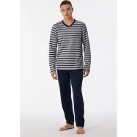 Schiesser Pyjama Schiesser Homme 180278 Grey Melange-Taille 48