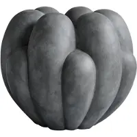 101 Copenhagen Bloom Vase Dark Grey | Big