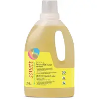 Sonett Lessive colorée, lessive liquide couleur, 1,5 litre, parfumée menthe citron
