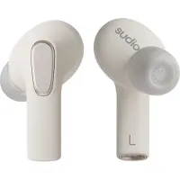 Sudio Ecouteurs intra-auriculaires sans fil Bluetooth E3 avec réduction de bruit Blanc
