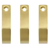 Meraki Haken, Thapsus, Mattes Messing-Finish