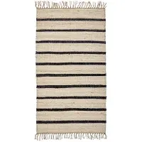House Doctor Tapis | Sima | Noir/naturel | 206230712