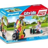 Playmobil Pack de démarrage Sauveteur sur Segway