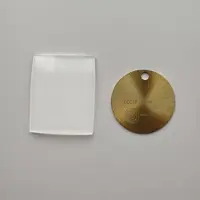 Brokis Knot Small Disco Glossy PC1037 Suspension Opaline - transparent glass (CGC38) | Brass (CCS69) | DIM AC phase-cut (CEDV1730)