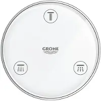 GROHE Tête de doucheRainshower SmartConnect 310 26642 rond Bras de douche chromé