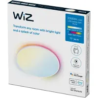 WiZ Connected WiZ Plafonnier Rune - Éclairage Coloré et Blanc - Blanc