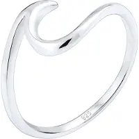 Elli Bague 'Wellen' argent