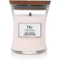 Woodwick Sheer Tuberose bougie parfumée 275 g