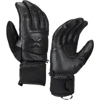 Mammut - Gants imperméables en PrimaLoft&reg; et en GORE-TEX- Unisexe - Eiger Free Glove Black en Cuir - Taille 6 - Noir