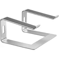 Gembird Podstawka do notebooka srebrna, Support pour notebook, Argent