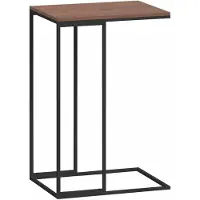 vidaXL Table d'appoint noire 40x30x59 cm Bois composite
