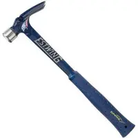 Estwing Ultra Series E6-15SR Short Handle Straight Claw Hammer EWEE6-15SR Shock Reduction Grip, marteau à panne 425 grammes