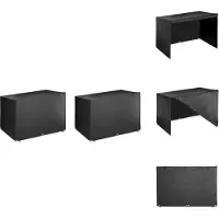 vidaXL Housses de balancelle 2 pcs 12 œillets 215x150x130/150 cm PE