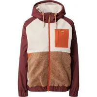 Iriedaily Veste mi-saison 'Arctikmix' noisette / aubergine / orange / blanc