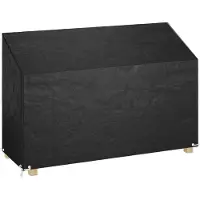 vidaXL Housse de banc de jardin 8 œillets 190x70x70/88 cm polyéthylène