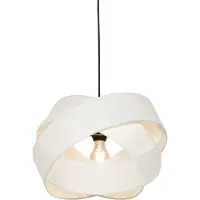 QAZQA Suspension moderne blanche - Cloth