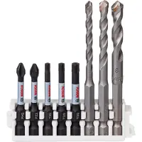 Bosch Impact Control HEX-9 Ceramic + Power Bit Set 8pcs - 2608577145