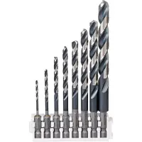 Bosch Accesorios Foret à Métaux Hss Impact 2-10 Mm 8 Unités