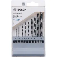 Bosch Foret à Métaux Hexagonal Hss Pointteq 9 Unités